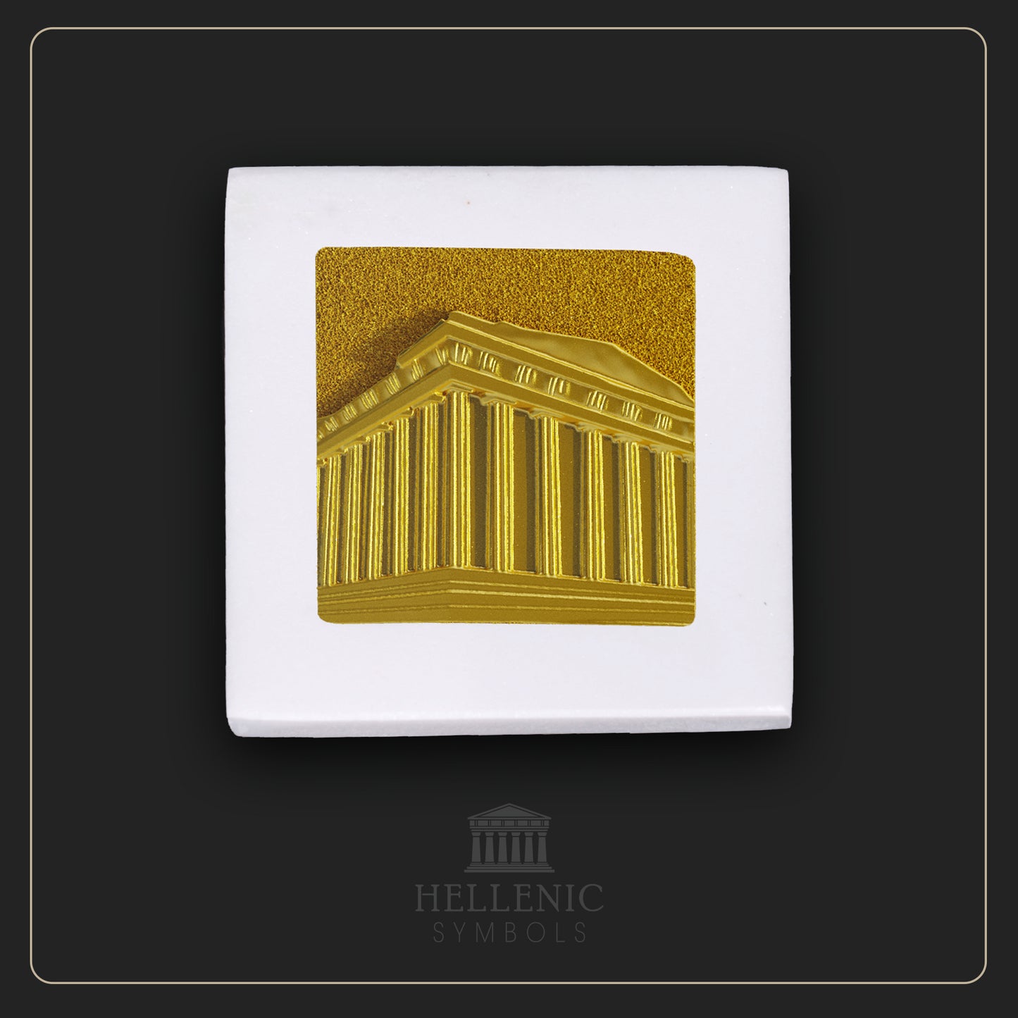 PARTHENON 3D / Alabaster with Brass